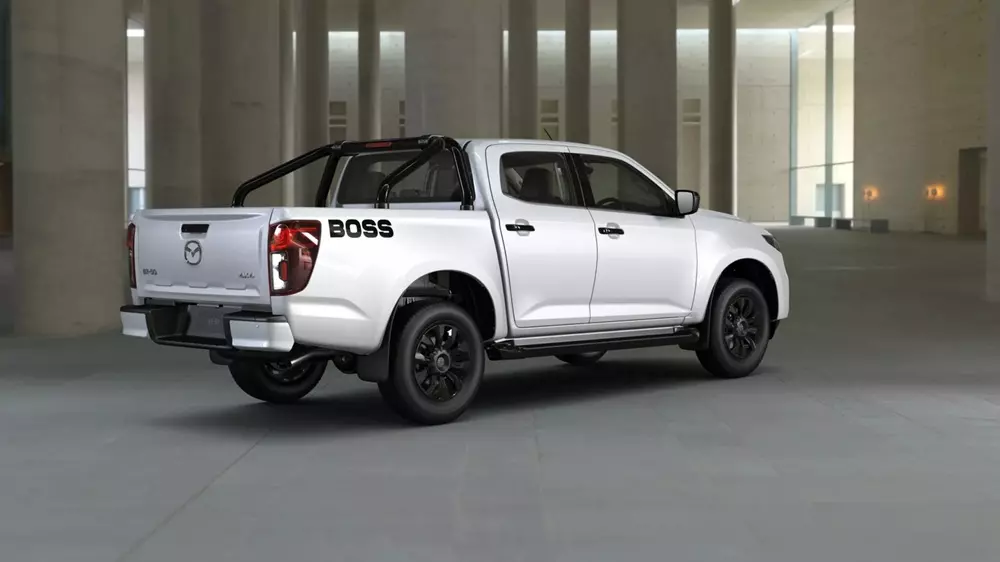 Mazda BT-50 Boss 2026 chỉ thay đổi ở thiết kế ngoại thất