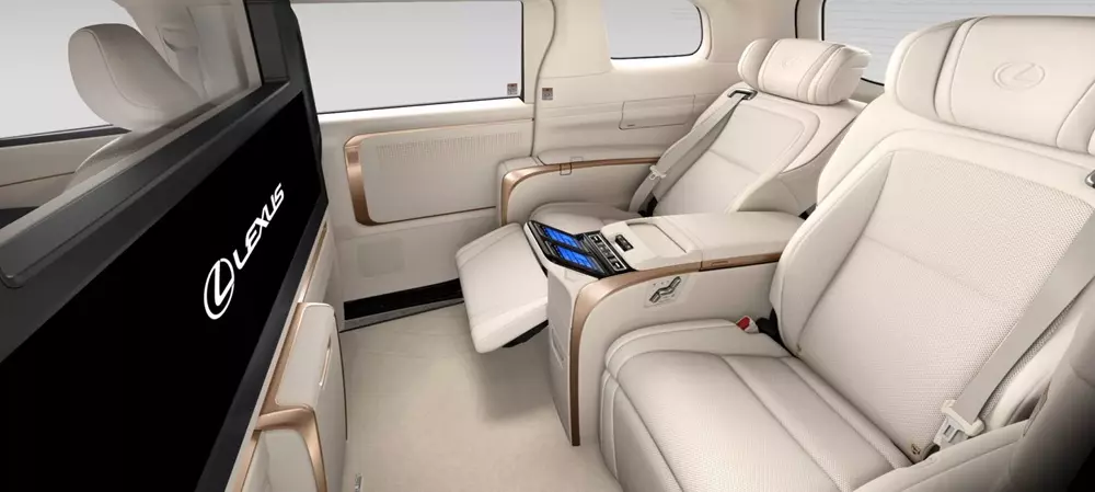 Lexus LM500h 2026 được nâng cấp cả sạc USB Type C ở hàng ghế sau Lexus LM500h 2026 được nâng cấp cả sạc USB Type C ở hàng ghế sau