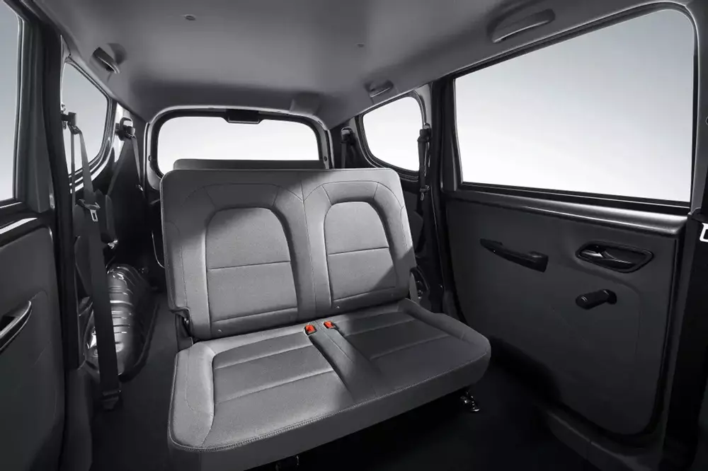 Hàng ghế thứ hai của Wuling Hongguang EV Hàng ghế thứ hai của Wuling Hongguang EV