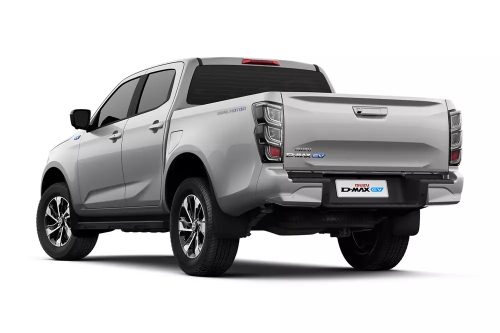 Tuy là ô tô điện nhưng Isuzu D-Max EV có thiết kế như xe máy dầu thông thường