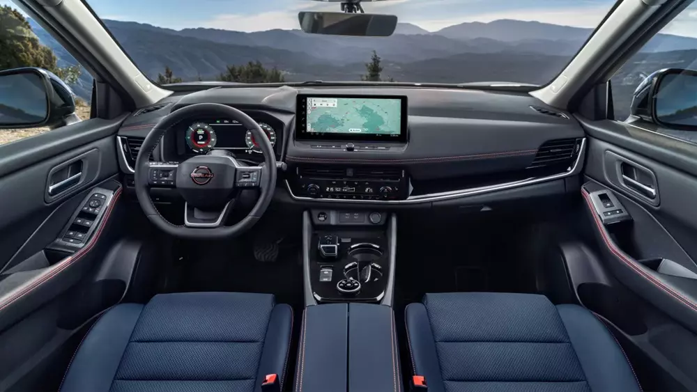 Nội thất bên trong Nissan X-Trail N-Trek 2026 Nội thất bên trong Nissan X-Trail N-Trek 2026