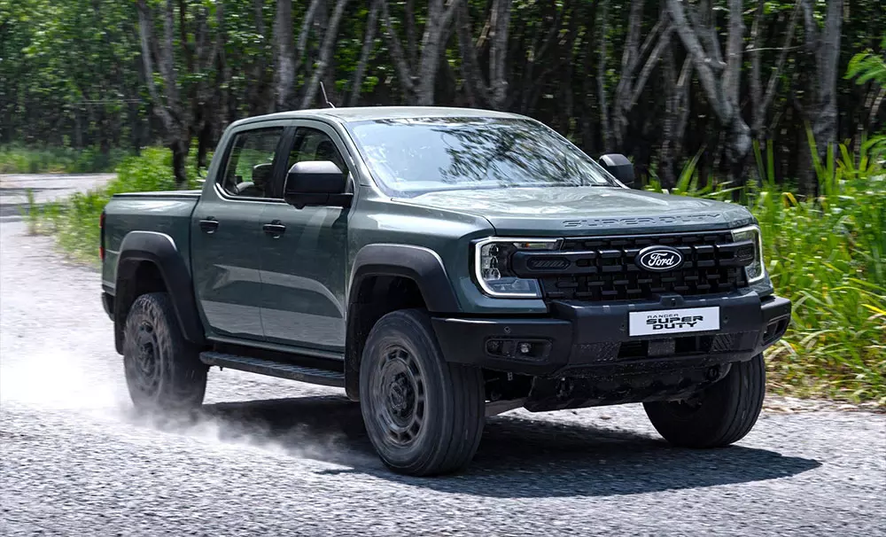 Cận cảnh Ford Ranger Super Duty dành cho Đông Nam Á: dùng máy dầu V6, giá ít nhất 1,31 tỷ đồng