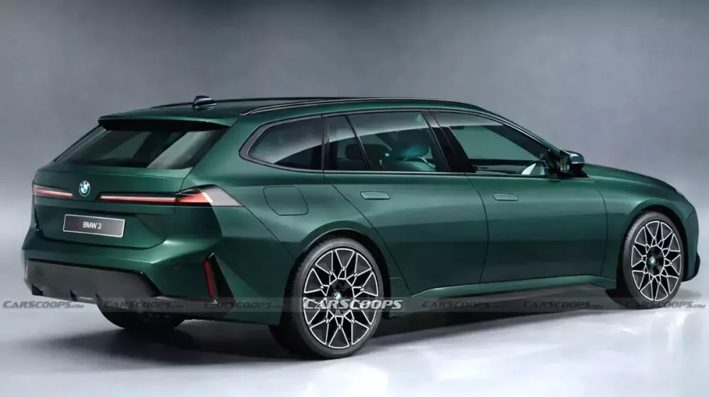 Ảnh dựng trên máy tính của BMW 3-Series Touring 