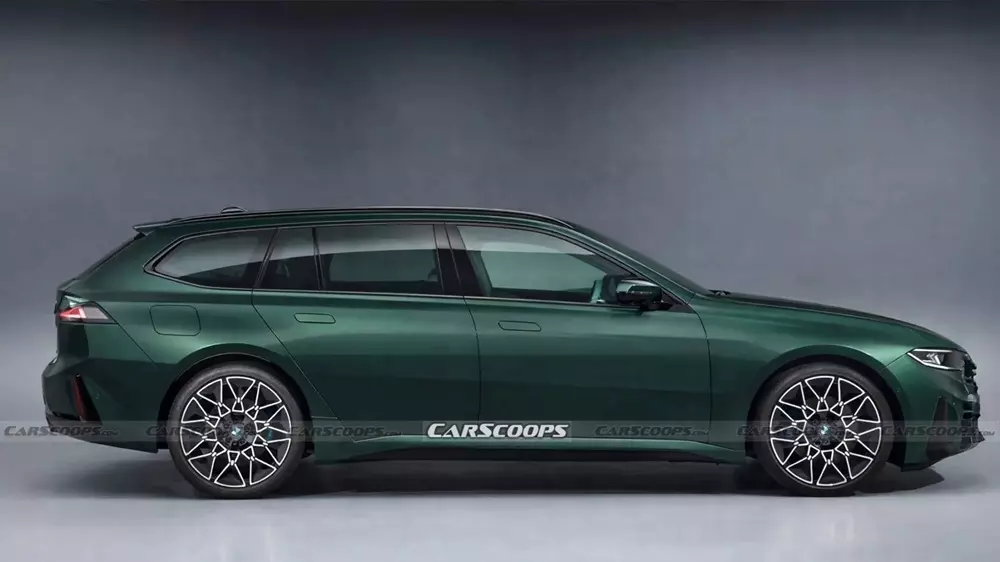 Ảnh dựng trên máy tính của BMW 3-Series Touring 