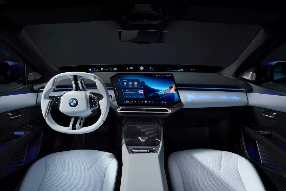 Khoang lái của BMW i3 2026