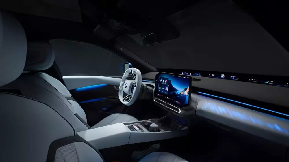 Nội thất của BMW i3 2026 dùng vải tái chế ở các bản thấp