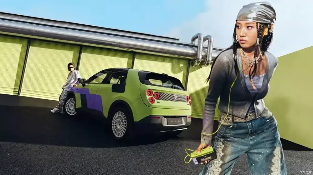 Nio Firefly Millennium Wave Special Edition lấy cảm hứng từ phong cách thời trang Y2K