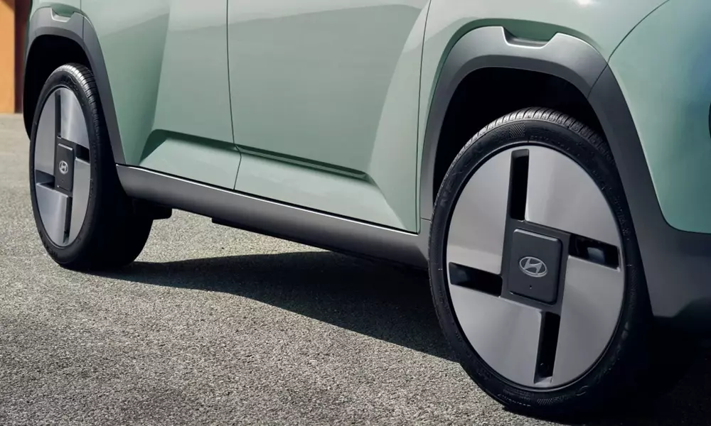 Hyundai Casper Electric Lounge được trang bị mâm 17 inch