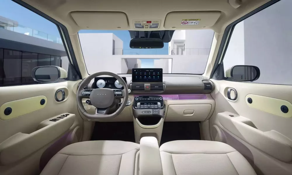 Khoang lái của Hyundai Casper Electric