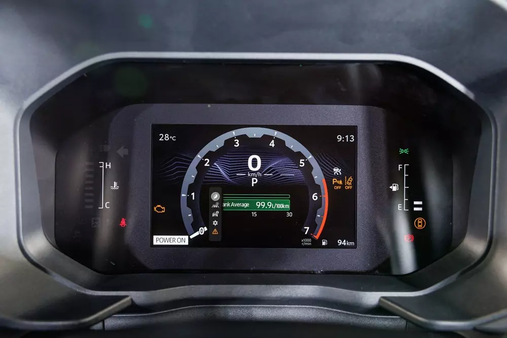 Bảng đồng hồ kỹ thuật số 7 inch của Toyota Land Cruiser FJ Bảng đồng hồ kỹ thuật số 7 inch của Toyota Land Cruiser FJ