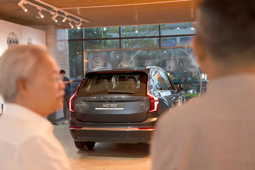 Đèn hậu của Volvo XC90 2026 cũng đã được làm mới