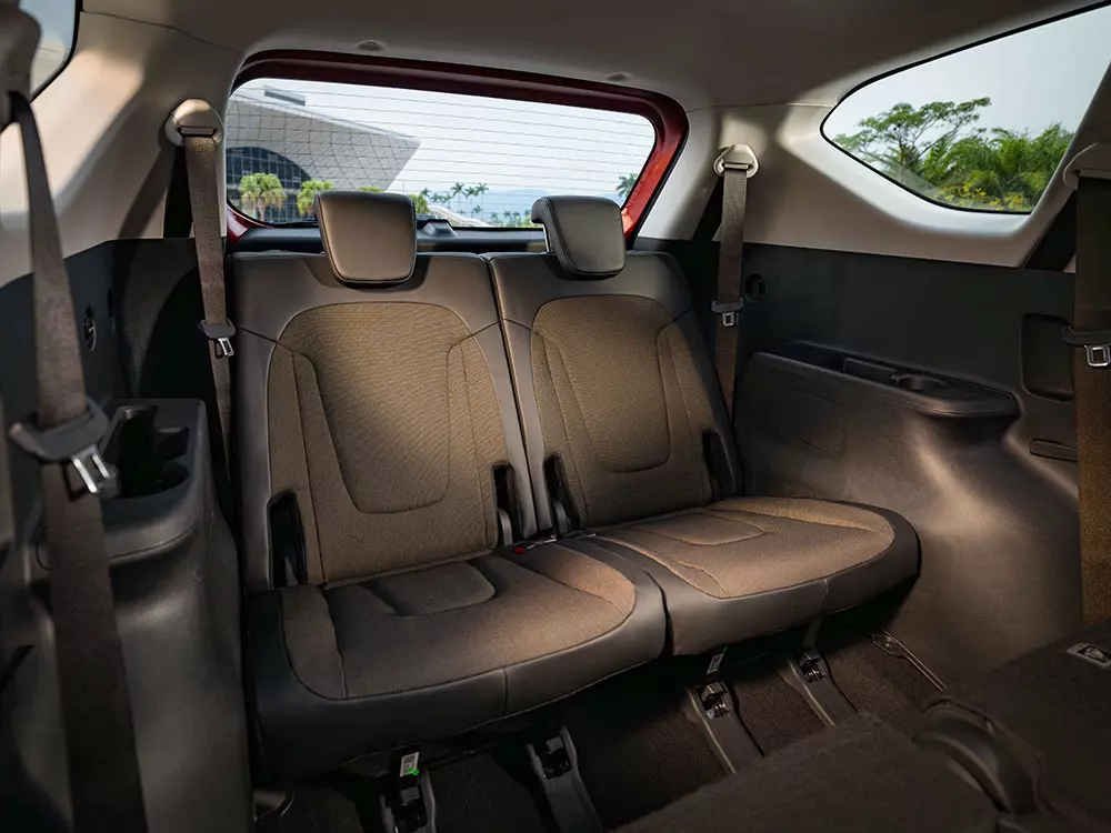 Hàng ghế cuối của Hyundai Stargazer 2026 