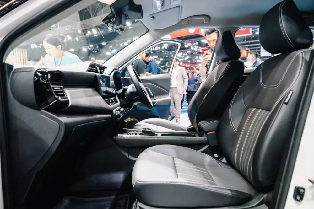 Hàng ghế trước không trọng lực của Nissan Kicks 2026 