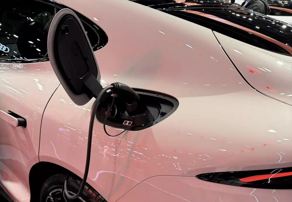 Cổng sạc của MG IM5 Cổng sạc của MG IM5