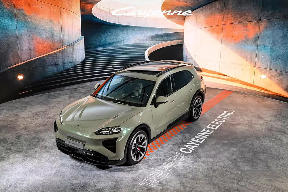 Porsche Cayenne Electric có hệ số lực cản gió thấp Porsche Cayenne Electric có hệ số lực cản gió thấp