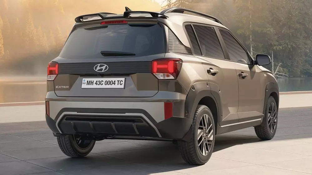 Hyundai Exter 2026 được nâng cấp nhẹ ở khu vực phía sau