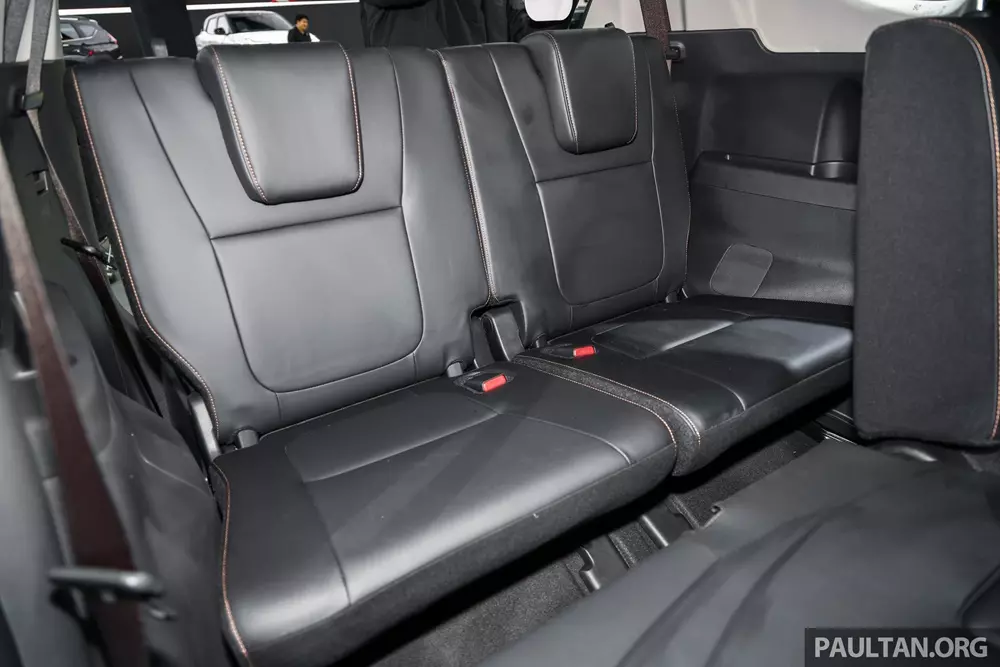 Hàng ghế thứ ba của Mitsubishi Xpander HEV 2026 Hàng ghế thứ ba của Mitsubishi Xpander HEV 2026