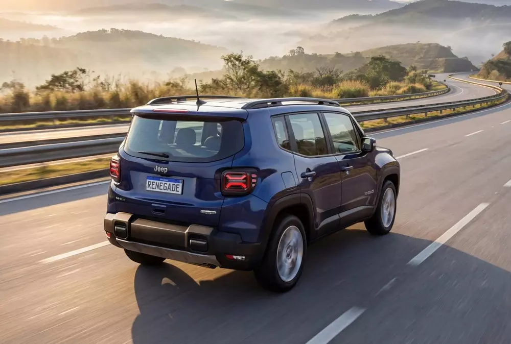 Jeep Renegade 2026 tại Brazil có 2 tùy chọn động cơ