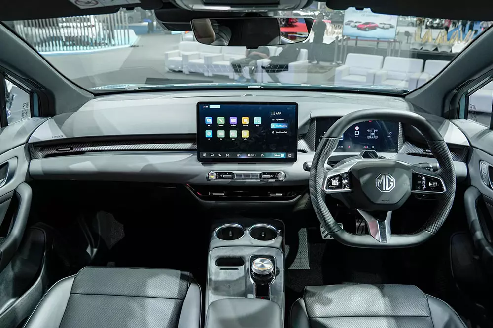 Khoang lái của MG4 2026 ở thị trường Thái Lan Khoang lái của MG4 2026 ở thị trường Thái Lan