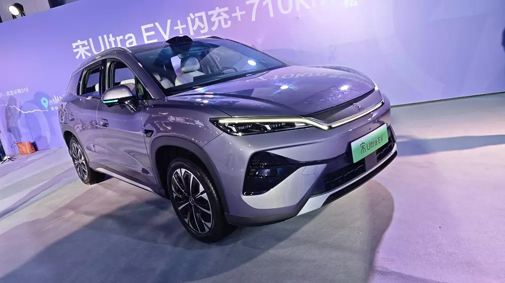 BYD Song Ultra EV được bổ sung phiên bản mới