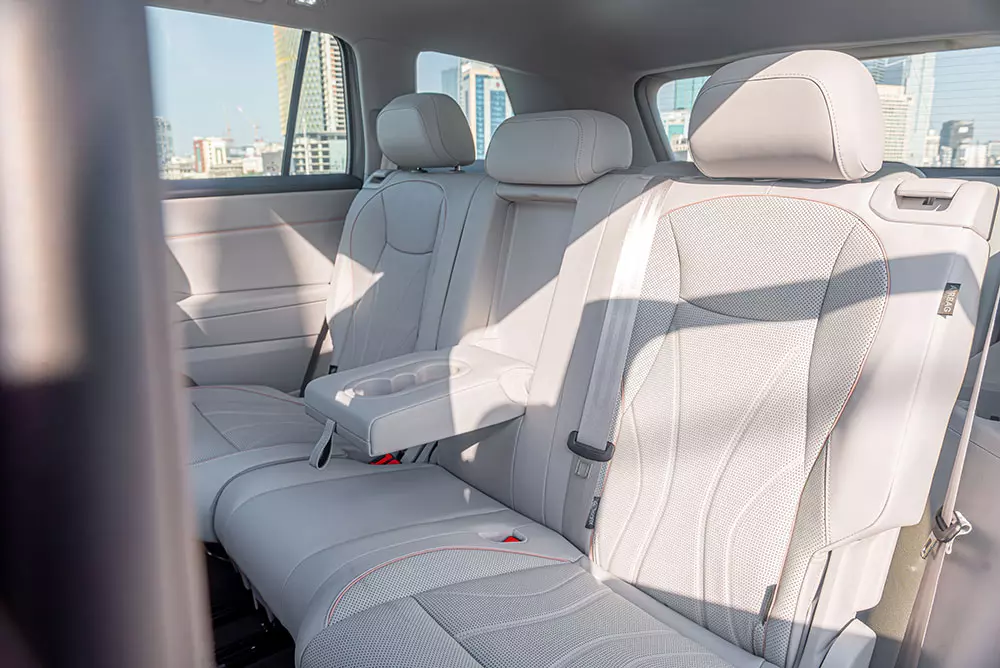 Hàng ghế thứ hai của Volkswagen Teramont Pro 2026 Hàng ghế thứ hai của Volkswagen Teramont Pro 2026