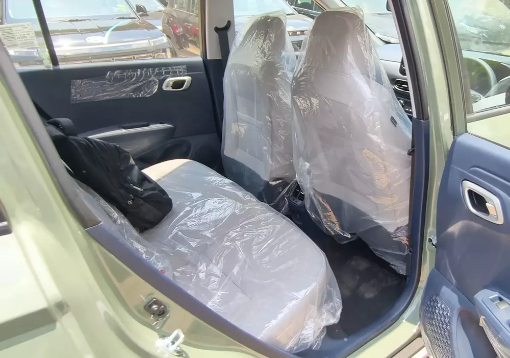 Hàng ghế sau của Hyundai Exter 2026 Hàng ghế sau của Hyundai Exter 2026