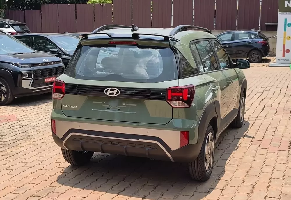 Khu vực phía sau của Hyundai Exter 2026 được cải tiến nhẹ Khu vực phía sau của Hyundai Exter 2026 được cải tiến nhẹ