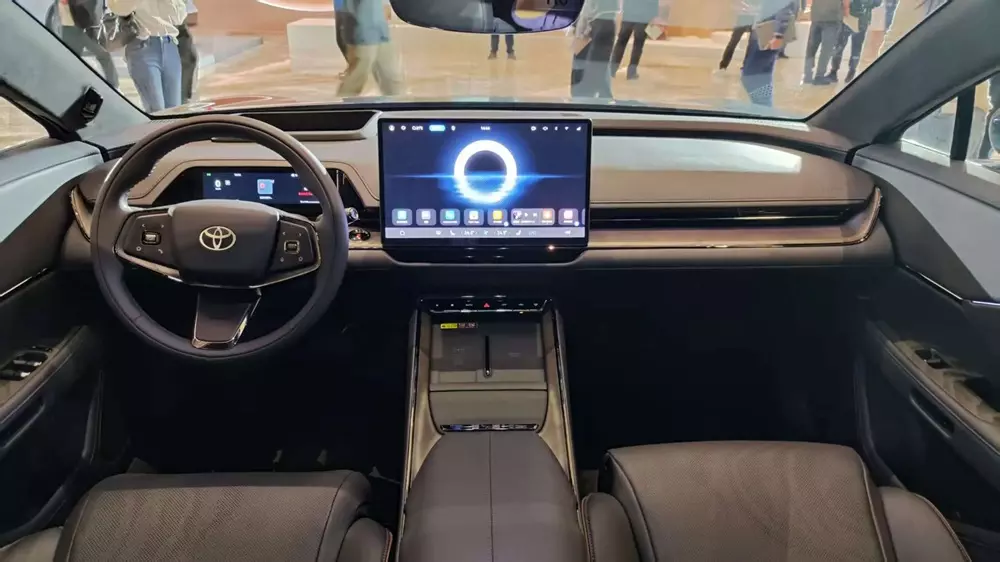 Nội thất của Toyota bZ7