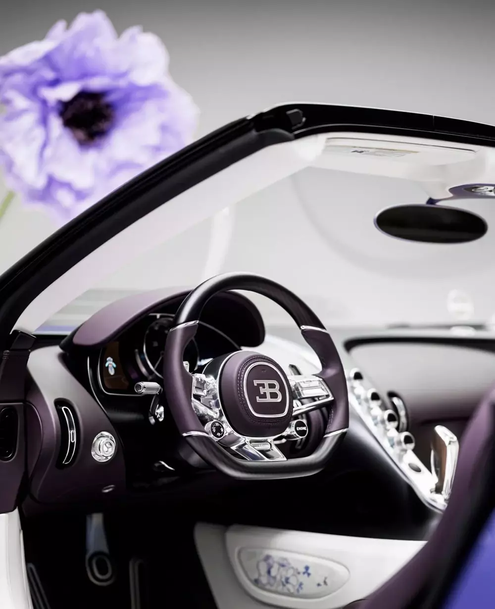 Nội thất của chiếc Bugatti W16 Mistral “Caroline Nội thất của chiếc Bugatti W16 Mistral “Caroline