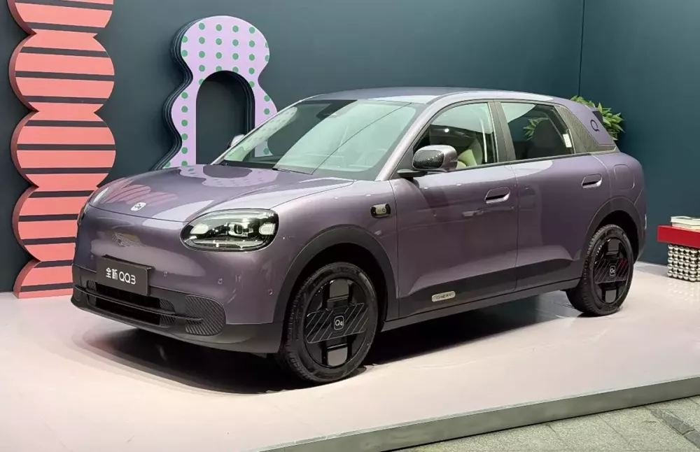Chery QQ3 có phạm vi hoạt động tối đa 420 km