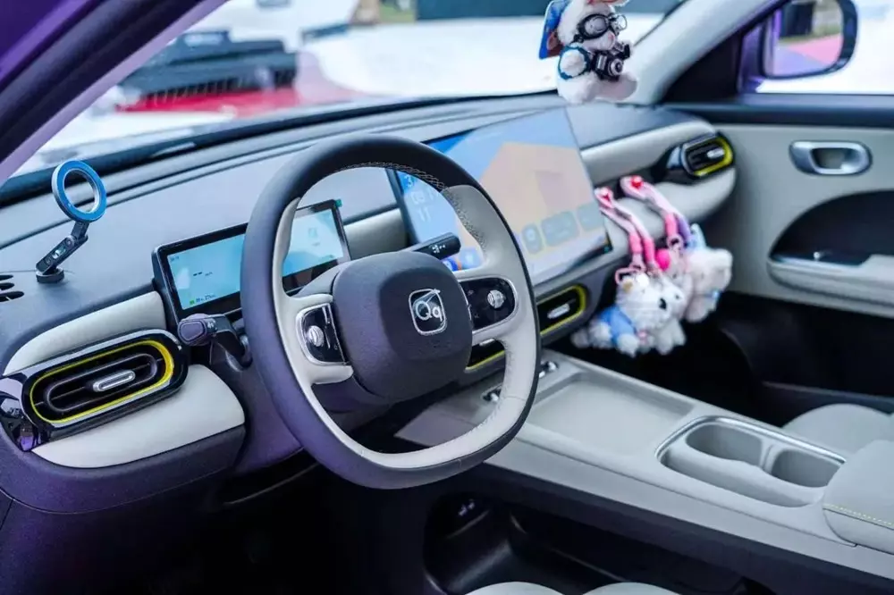 Khoang lái của Chery QQ3