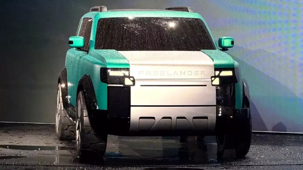 Freelander Concept 97 màu xanh lá