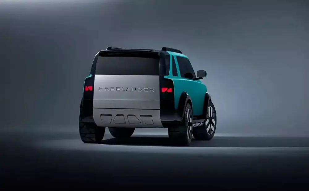 Thiết kế phía sau của Freelander Concept 97