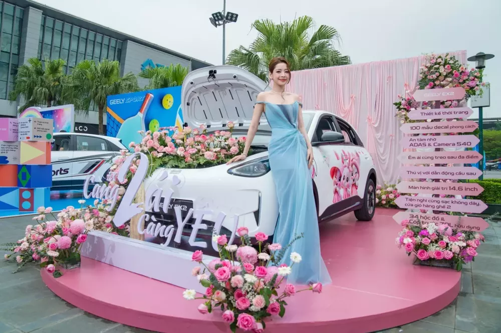 Geely EX2: Mẫu xe điện “dễ thương - dễ dùng” cho quý cô đô thị