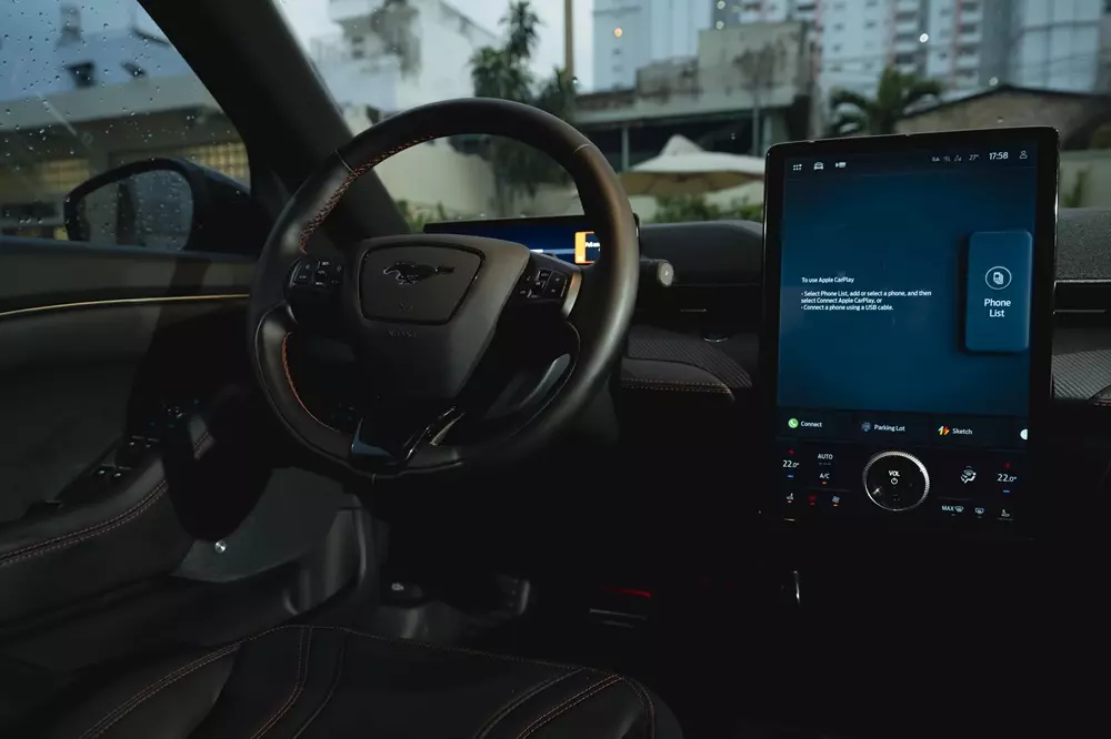 Nội thất của Ford Mustang Mach-E