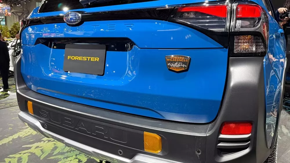 Subaru Forester Wilderness Hybrid 2027 vẫn duy trì khả năng chứa đồ như bản máy xăng Subaru Forester Wilderness Hybrid 2027 vẫn duy trì khả năng chứa đồ như bản máy xăng