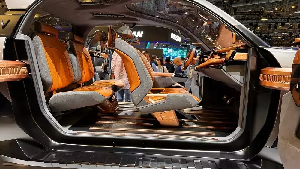 Khoang lái của xe bán tải VinFast Wild Khoang lái của xe bán tải VinFast Wild