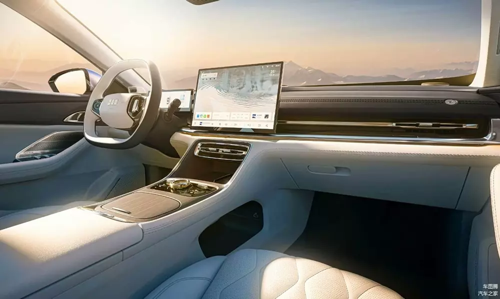 Nội thất của Geely Galaxy A7 EV 