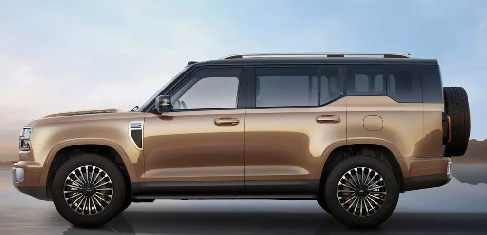 Haval HX sở hữu kích thước lớn Haval HX sở hữu kích thước lớn