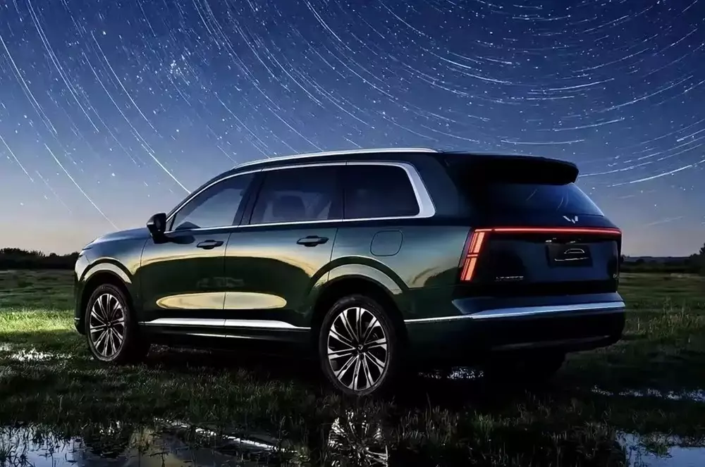 Thiết kế phía sau của Wuling Xingguang L 