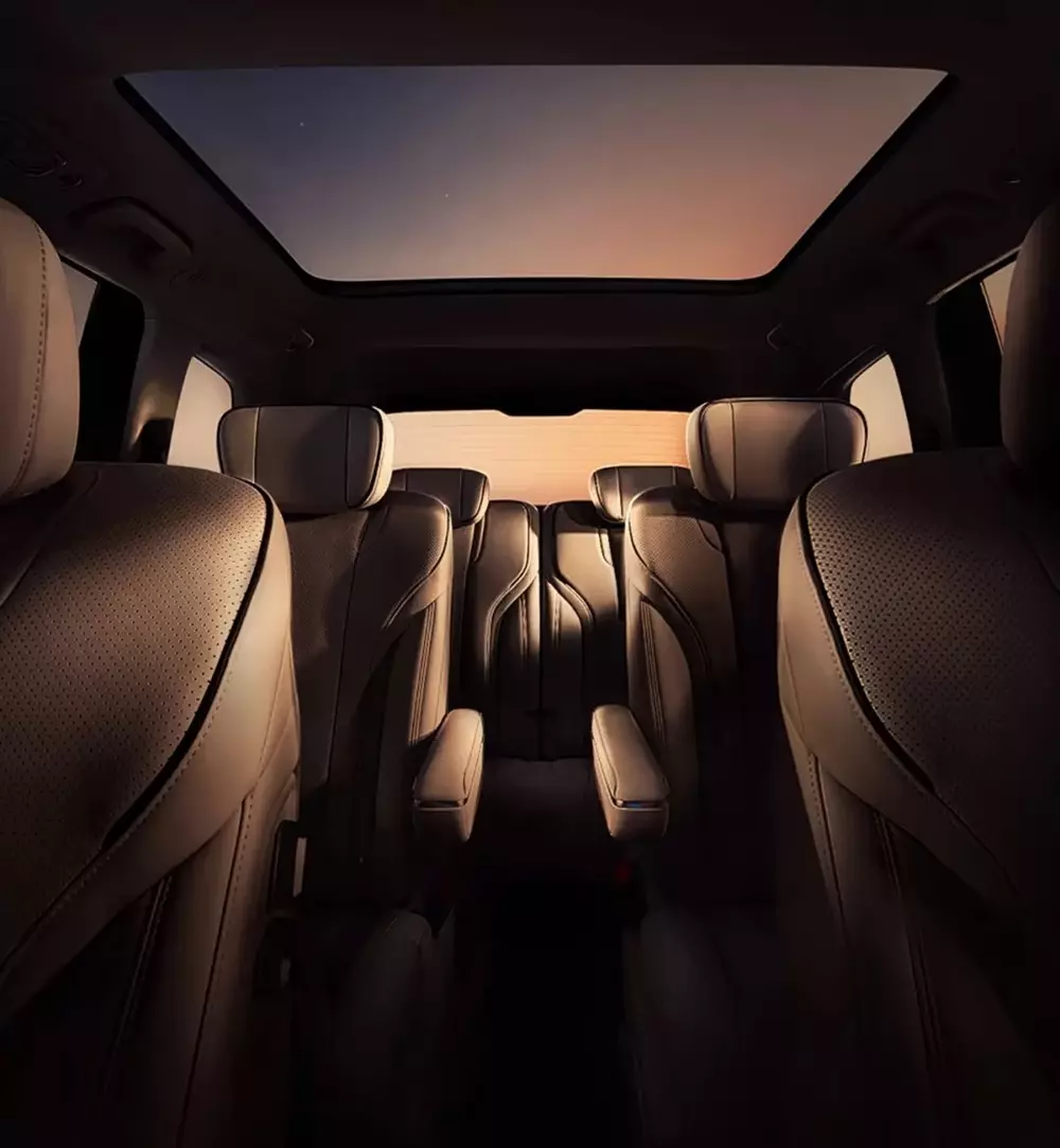 Nội thất của Wuling Xingguang L bản 6 chỗ