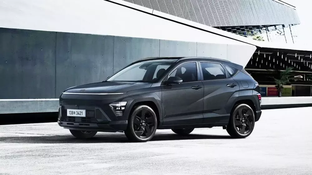 Hyundai Kona 2027 với gói Black Exterior 