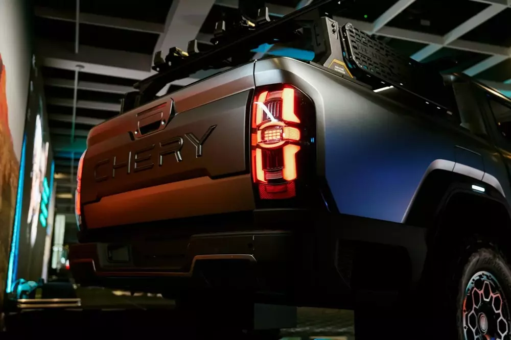 Thiết kế phía sau của Chery KP31 