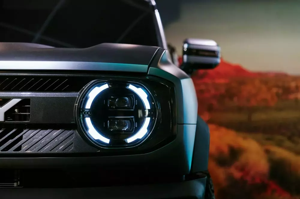 Đèn pha tròn của Chery KP31 