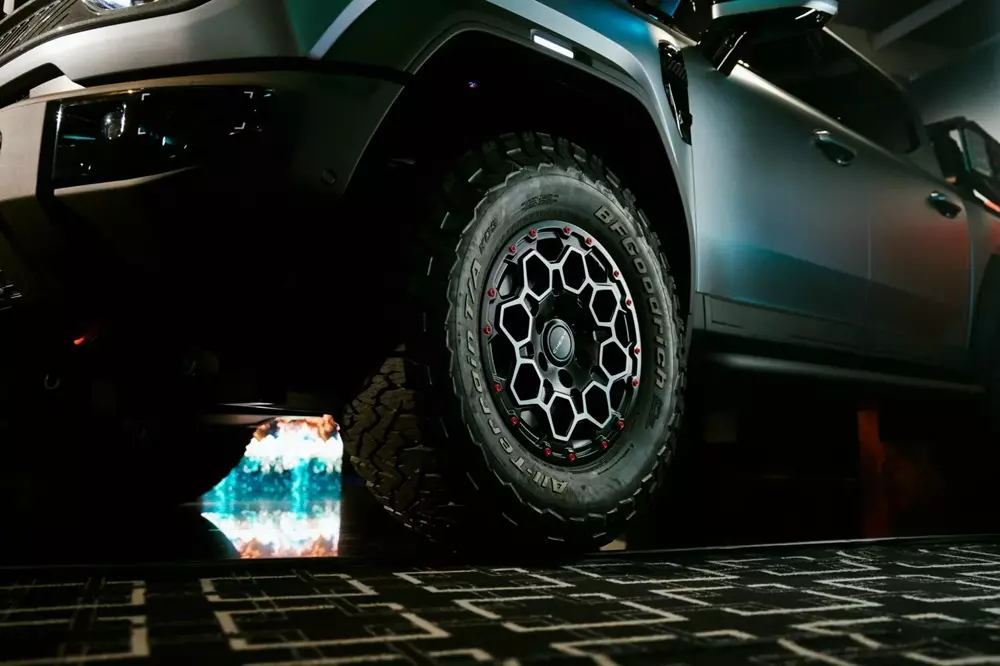 Chery KP31 sở hữu mâm hợp kim khỏe khoắn