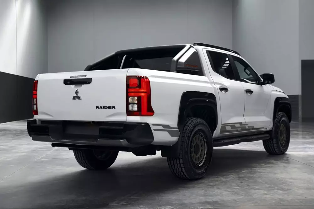 Mitsubishi Triton Raider đã được nâng cấp hệ thống treo Mitsubishi Triton Raider đã được nâng cấp hệ thống treo