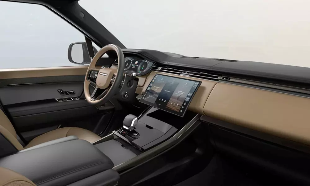 Khoang lái sang trọng của Range Rover Sport 2026 Khoang lái sang trọng của Range Rover Sport 2026