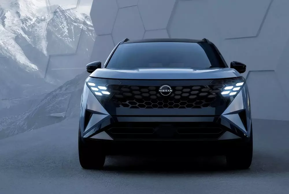 Nissan X-Trail 2027 được trang bị khu vực đầu xe ấn tượng hơn Nissan X-Trail 2027 được trang bị khu vực đầu xe ấn tượng hơn