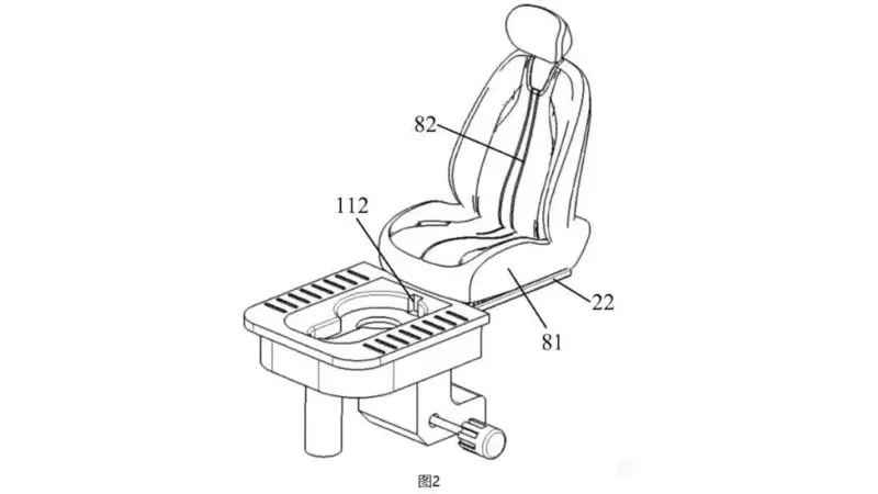 Hãng xe gây nhiều tranh cãi vì ý tưởng tích hợp bồn cầu vào ghế ô tô Hãng xe gây nhiều tranh cãi vì ý tưởng tích hợp bồn cầu vào ghế ô tô