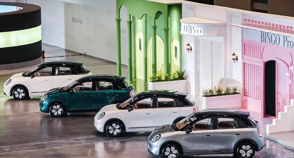 4 lựa chọn màu sắc của Wuling Bingo Pro